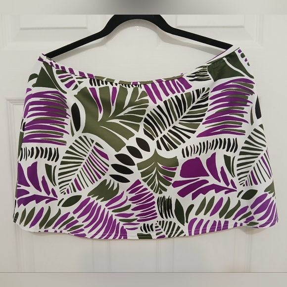 Land's End Swim Cover-up Skirt NWOT - Picture 2 of 5